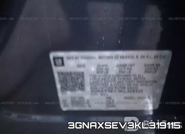 3GNAXSEV3KL319115 фото 10