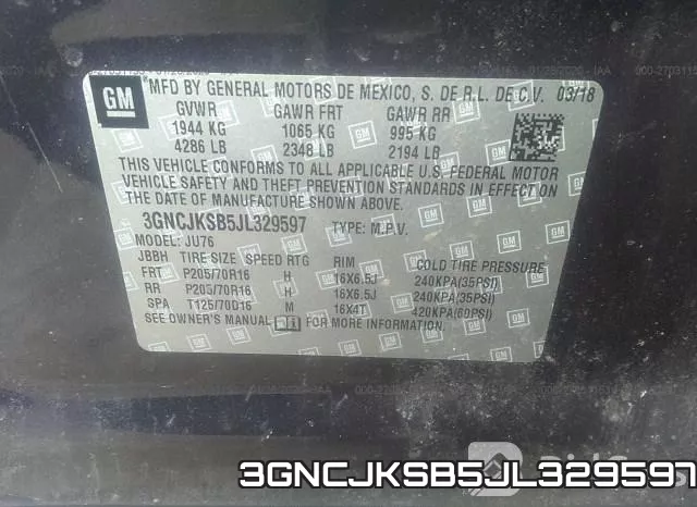 3GNCJKSB5JL329597 фото 10