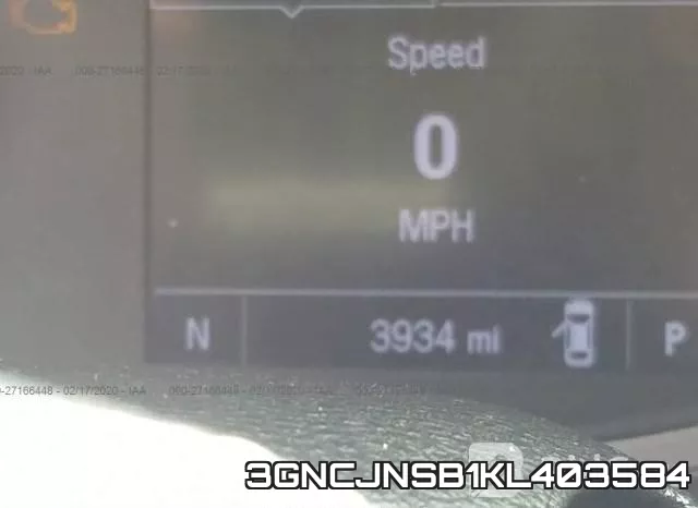3GNCJNSB1KL403584 фото 8