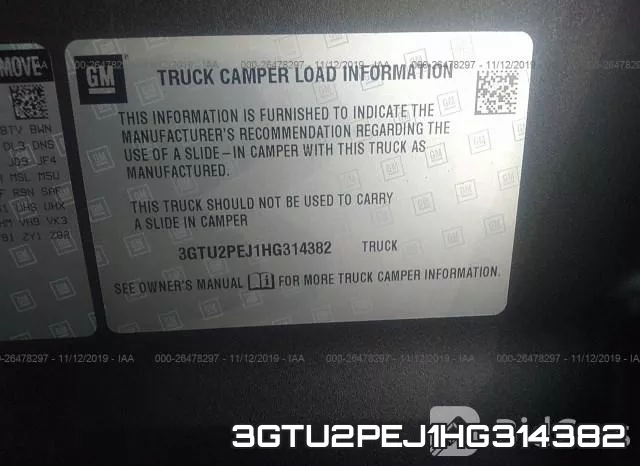 3GTU2PEJ1HG314382 фото 10