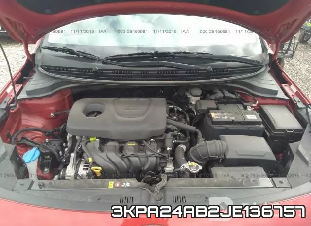 3KPA24AB2JE136757 фото 2