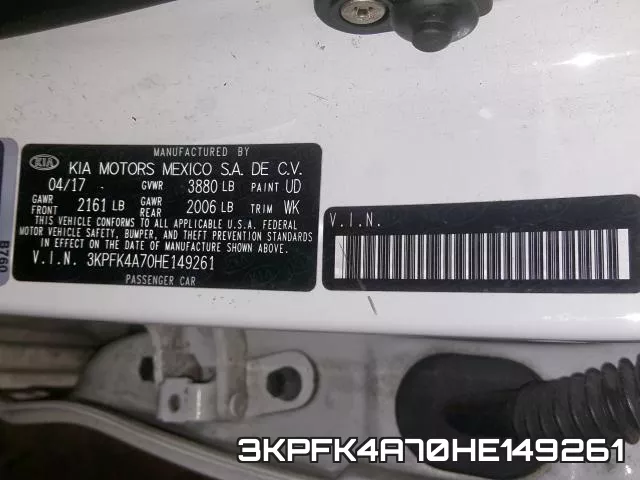 3KPFK4A70HE149261 фото 2