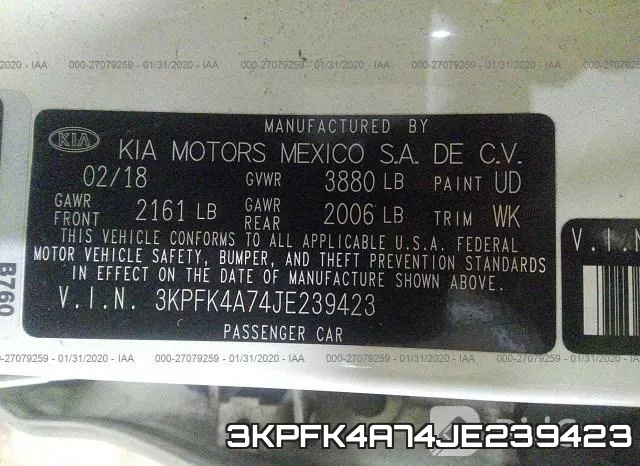 3KPFK4A74JE239423 фото 10