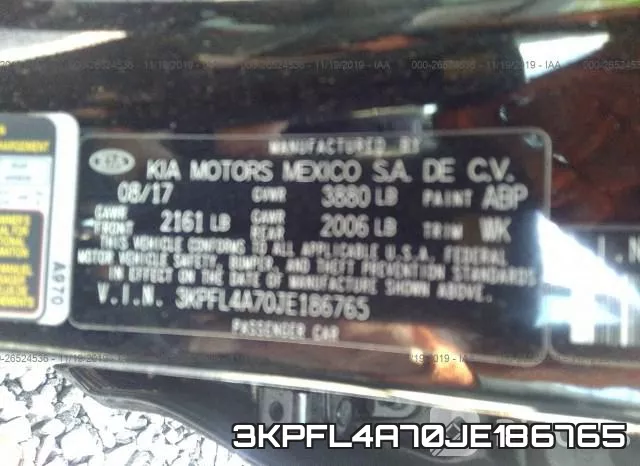 3KPFL4A70JE186765 фото 10