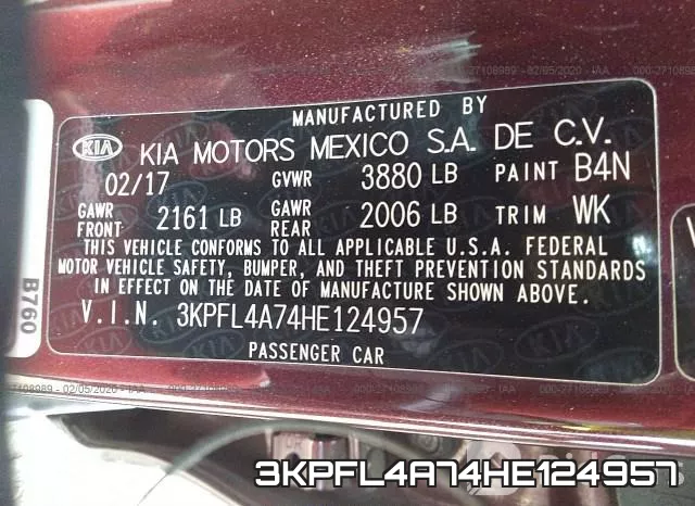 3KPFL4A74HE124957 фото 10