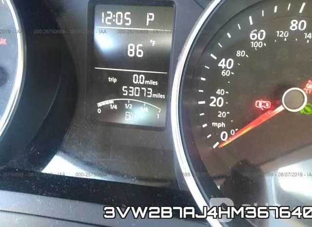 3VW2B7AJ4HM367640 фото 8