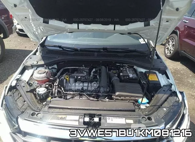 3VWE57BU1KM081216 фото 2