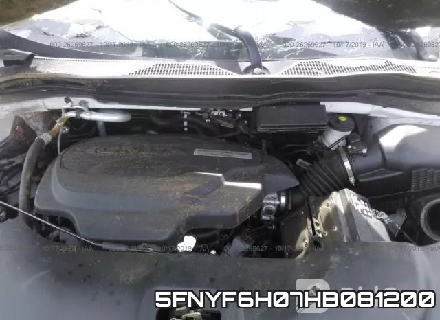 5FNYF6H07HB081200 фото 2