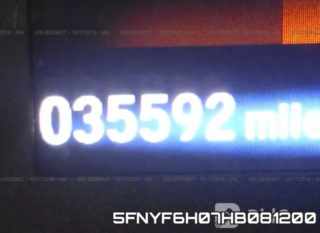 5FNYF6H07HB081200 фото 8