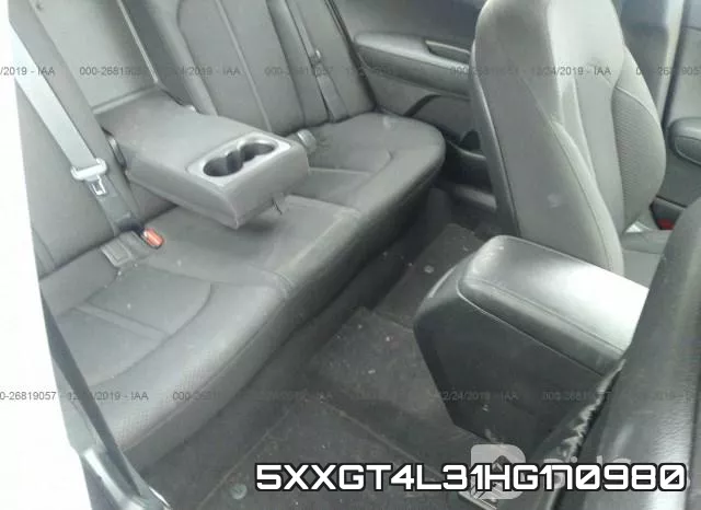 5XXGT4L31HG170980 фото 9