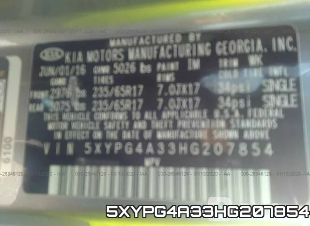 5XYPG4A33HG207854 фото 10
