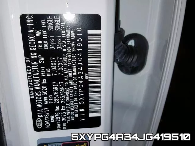 5XYPG4A34JG419510 фото 2