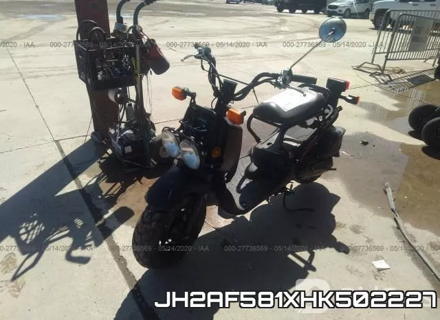 JH2AF581XHK502227 фото 3