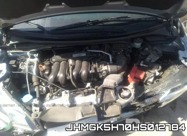 JHMGK5H70HS012784 фото 2