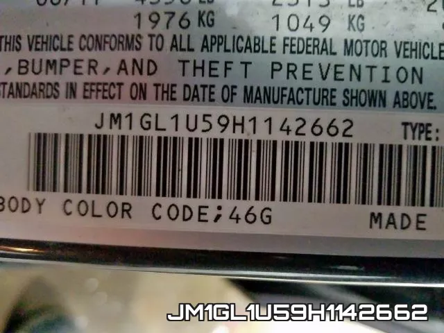 JM1GL1U59H1142662 фото 2