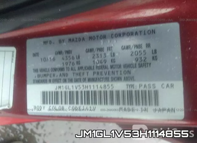 JM1GL1V53H1114855 фото 10