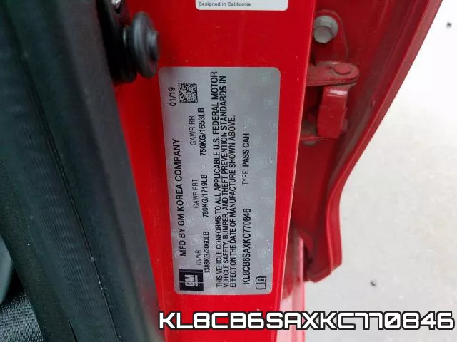 KL8CB6SAXKC770846 фото 2