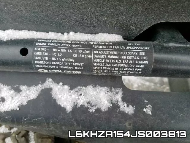 L6KHZA154JS003813 фото 2