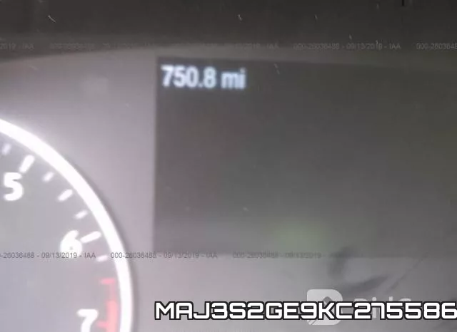 MAJ3S2GE9KC275586 фото 8