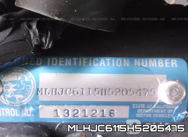 MLHJC6115H5205475 фото 2
