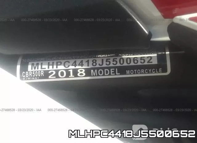 MLHPC4418J5500652 фото 2