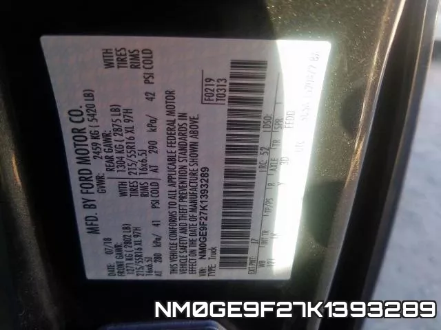 NM0GE9F27K1393289 фото 2