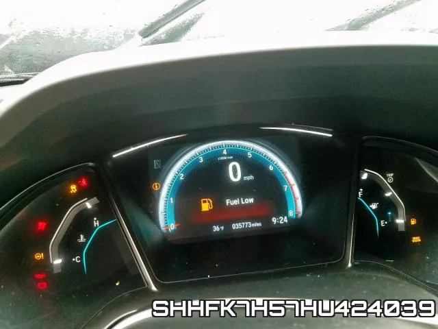 SHHFK7H57HU424039 фото 9