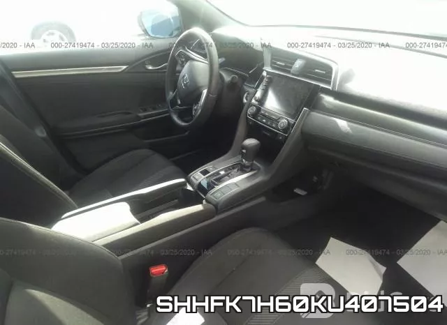 SHHFK7H60KU407504 фото 6