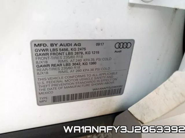 WA1ANAFY3J2063392 фото 2