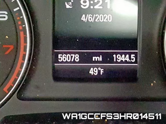 WA1GCCFS3HR014511 фото 9