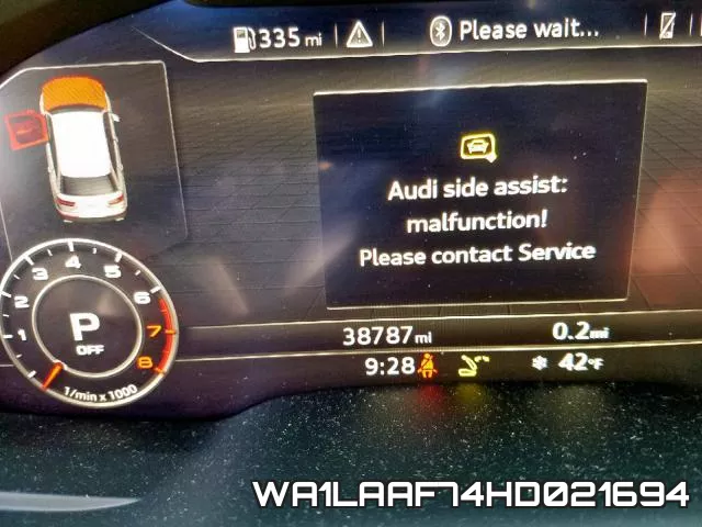 WA1LAAF74HD021694 фото 9