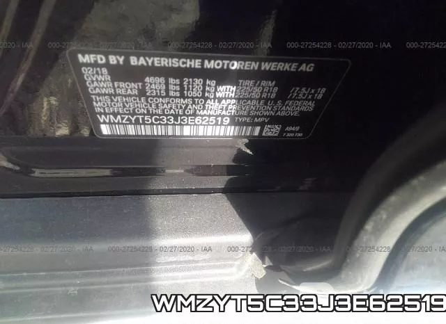 WMZYT5C33J3E62519 фото 10