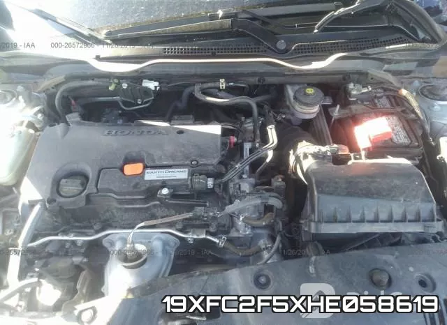 19XFC2F5XHE058619 фото 2