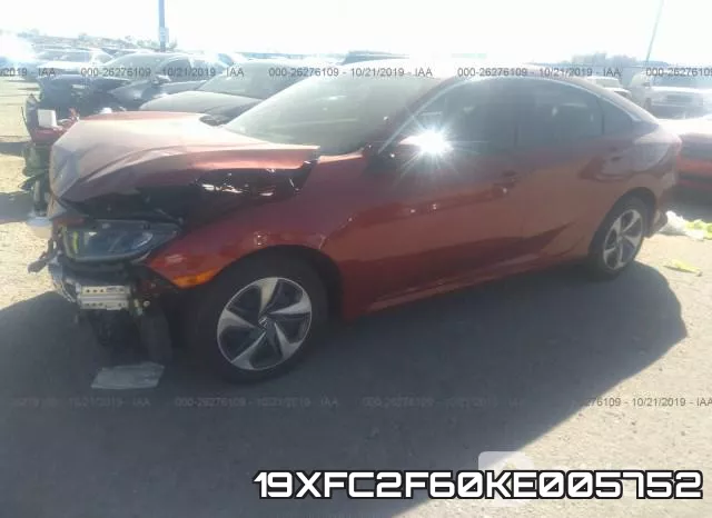 19XFC2F60KE005752 фото 3