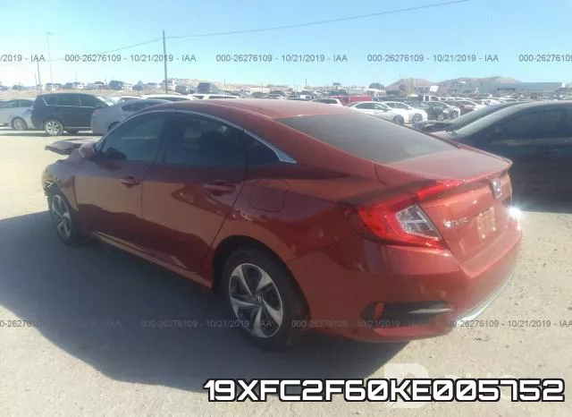 19XFC2F60KE005752 фото 4