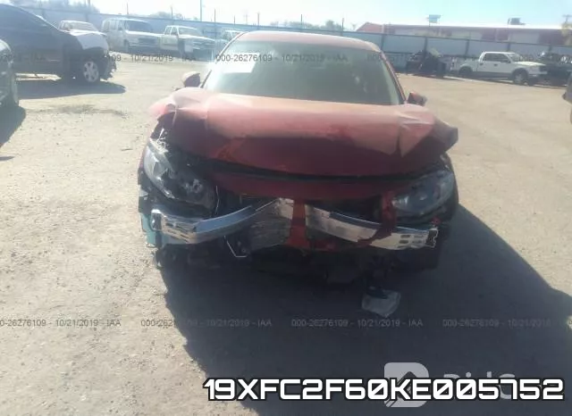 19XFC2F60KE005752 фото 7
