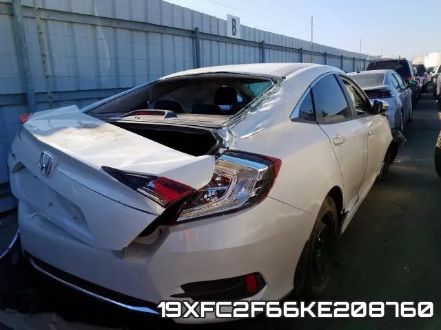 19XFC2F66KE208760 фото 5