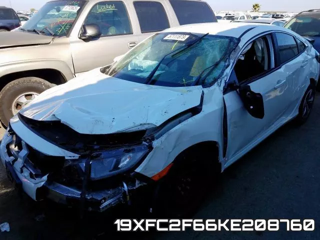 19XFC2F66KE208760 фото 10