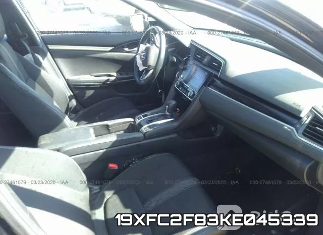 19XFC2F83KE045339 фото 6