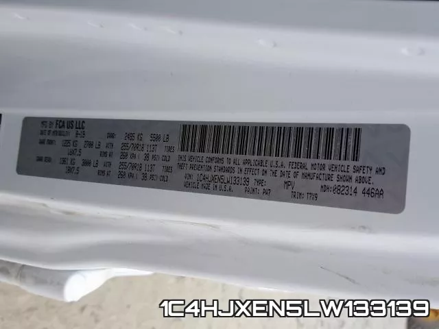 1C4HJXEN5LW133139 фото 2