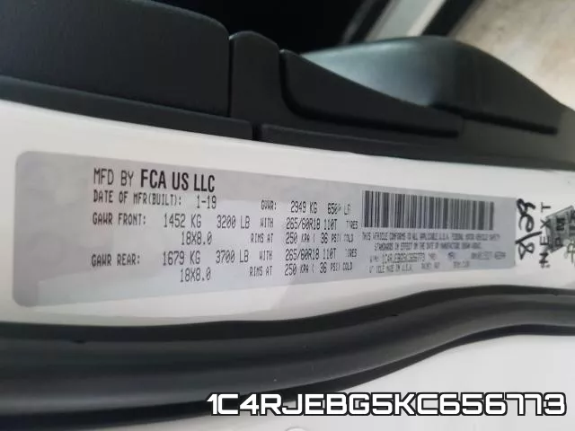 1C4RJEBG5KC656773 фото 2