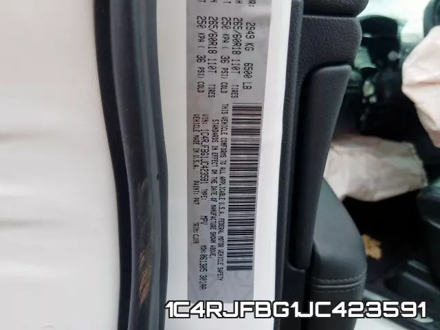 1C4RJFBG1JC423591 фото 2