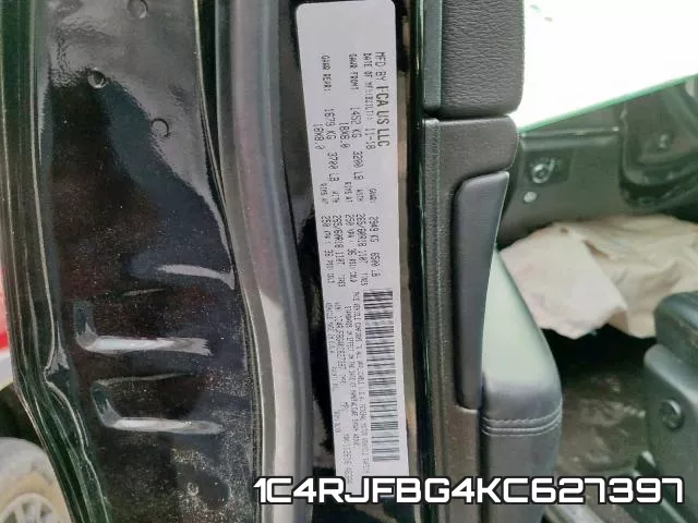 1C4RJFBG4KC627397 фото 2