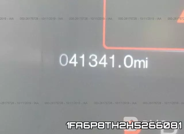 1FA6P8TH2H5266081 фото 8