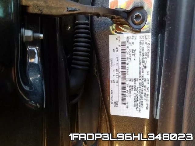 1FADP3L96HL348023 фото 2