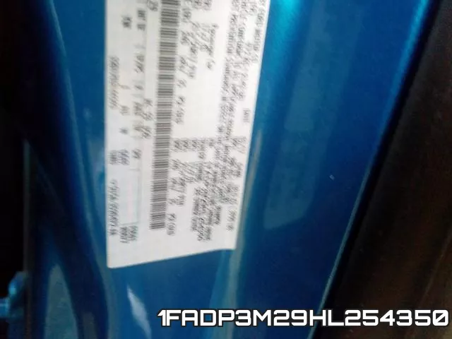 1FADP3M29HL254350 фото 2