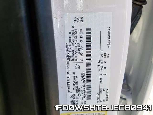 1FD0W5HT8JEC80941 фото 2