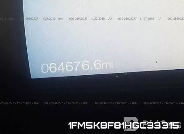 1FM5K8F81HGC33315 фото 8