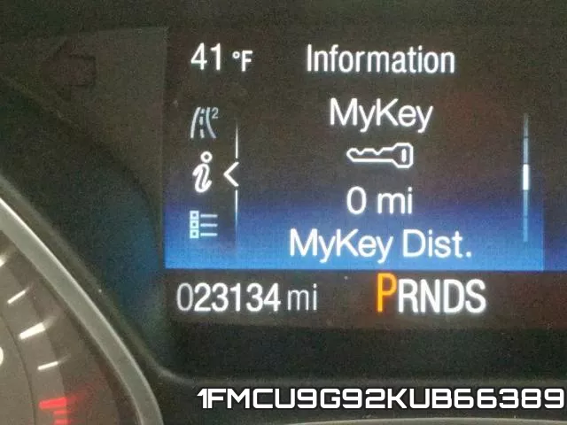 1FMCU9G92KUB66389 фото 9