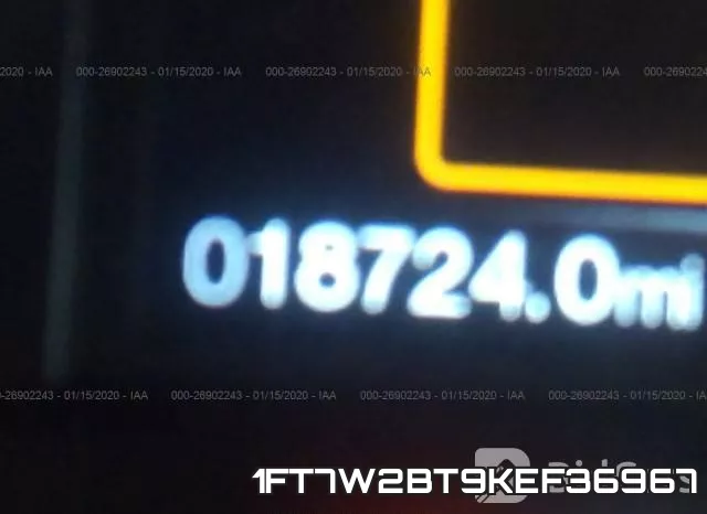 1FT7W2BT9KEF36967 фото 8